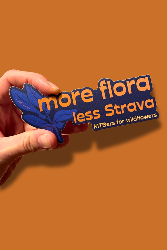More Flora, Less Strava Stickers