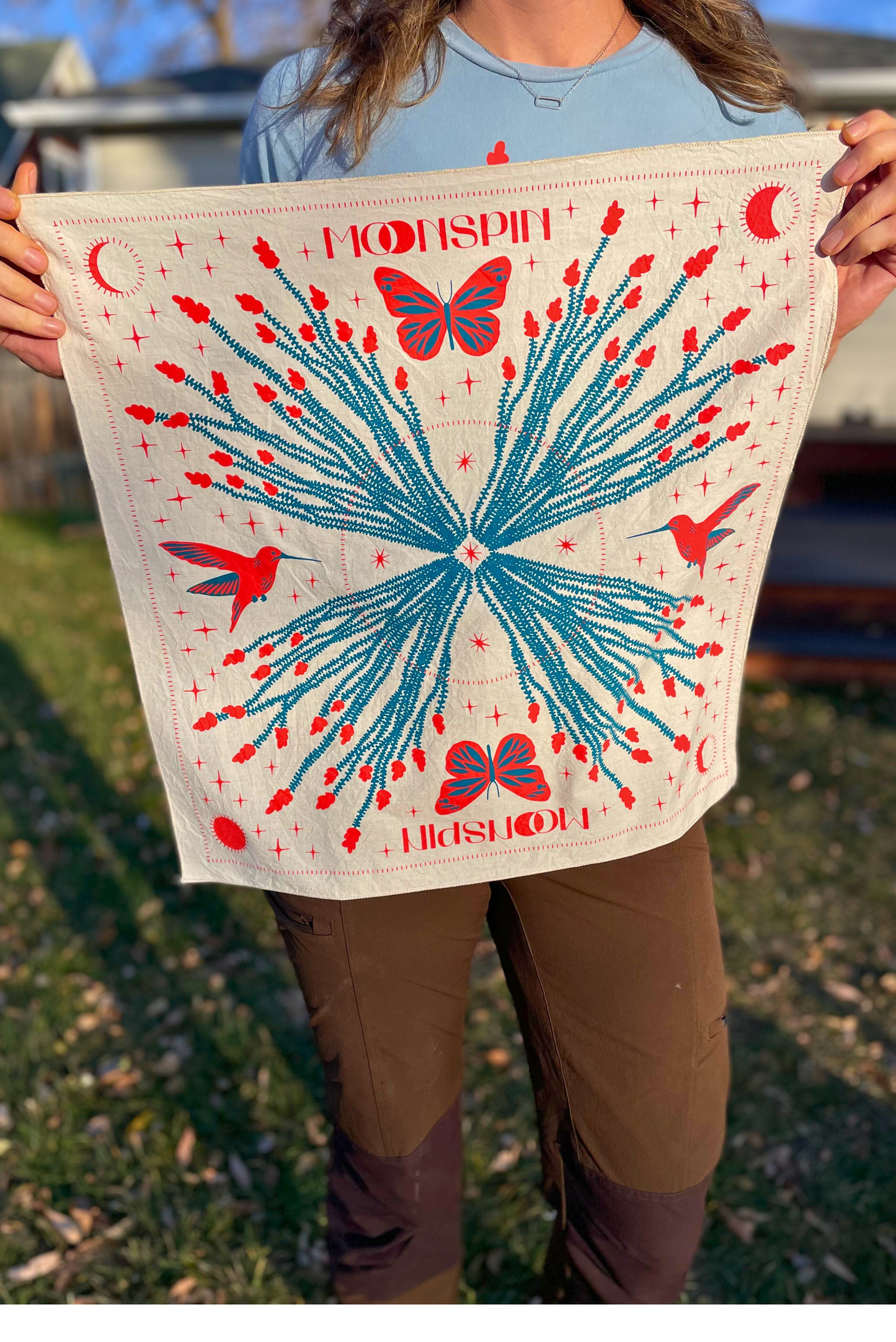 Desert Pollinators Bandana by Molly Sugar