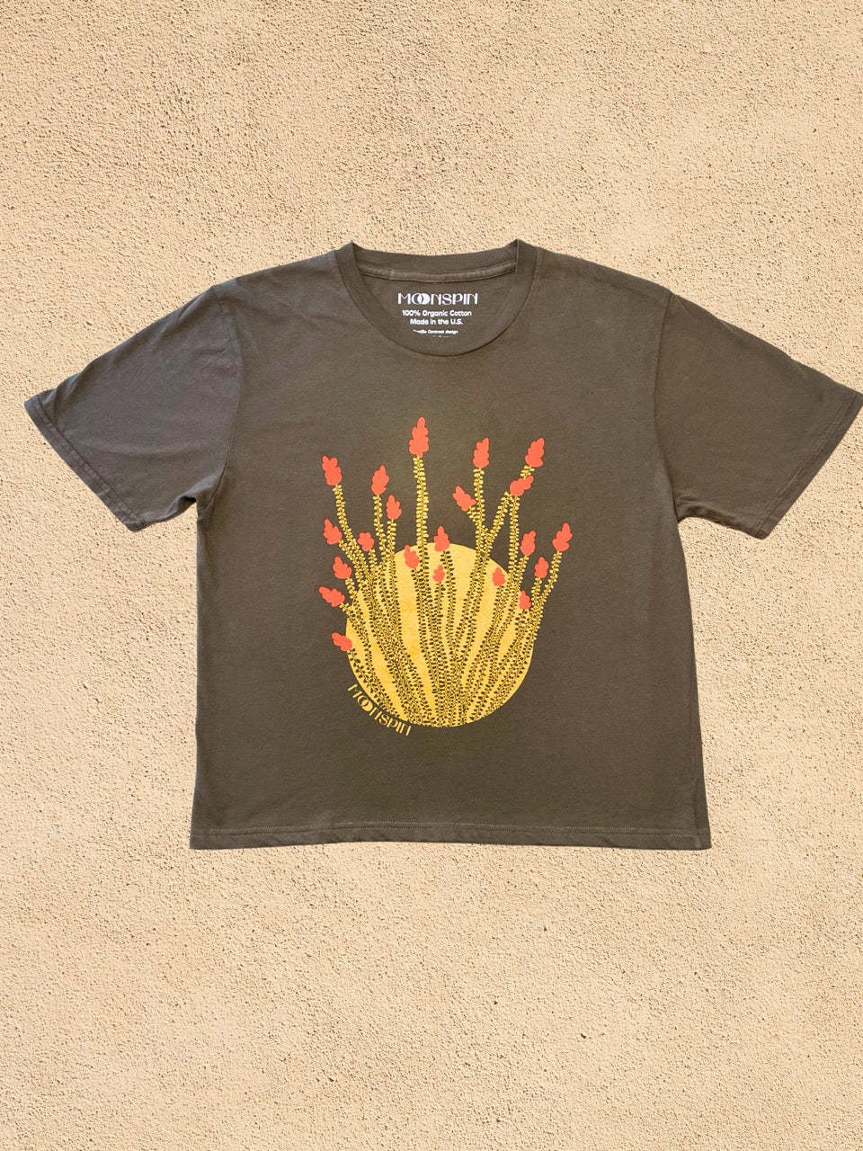 Ocotillo Contrast Cropped Tee by Molly Sugar