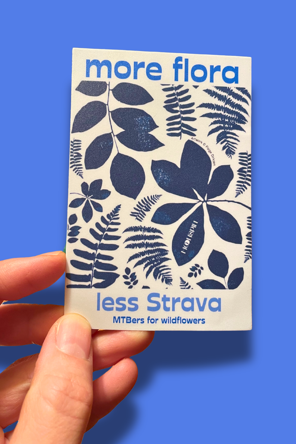 More Flora, Less Strava Stickers