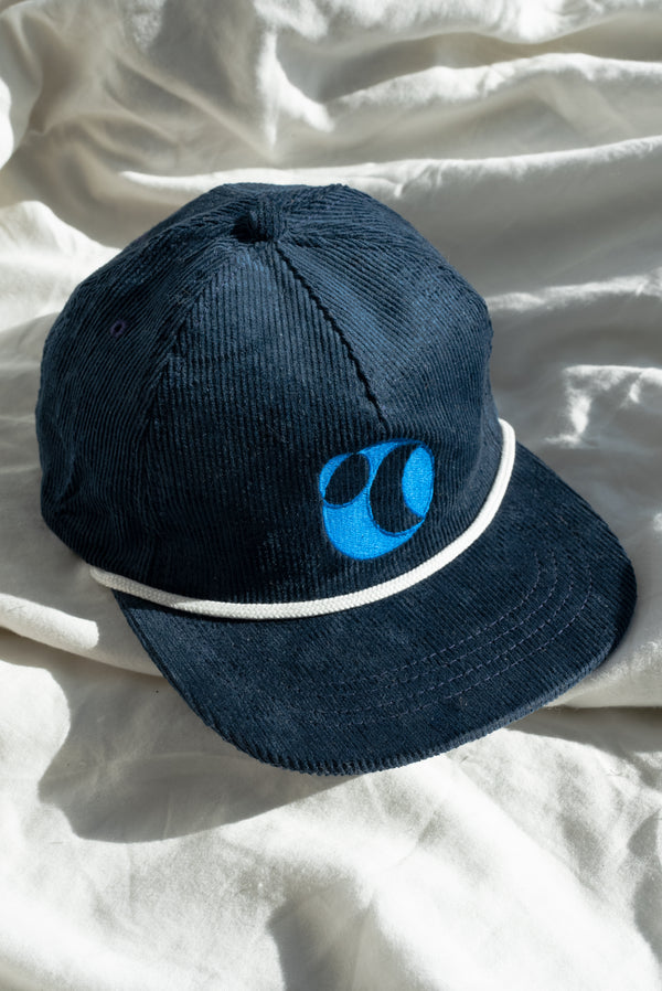Moon Logo Hemp Corduroy Cap