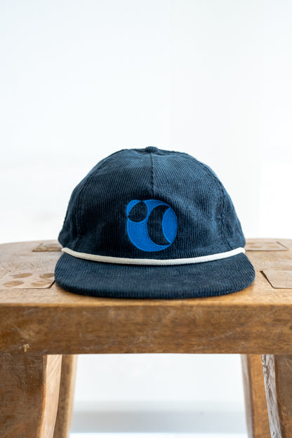 Moon Logo Hemp Corduroy Cap