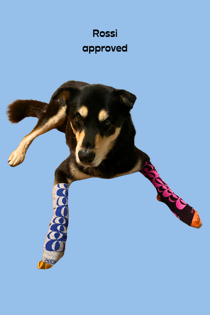 Wool Blend Retro Moon Socks