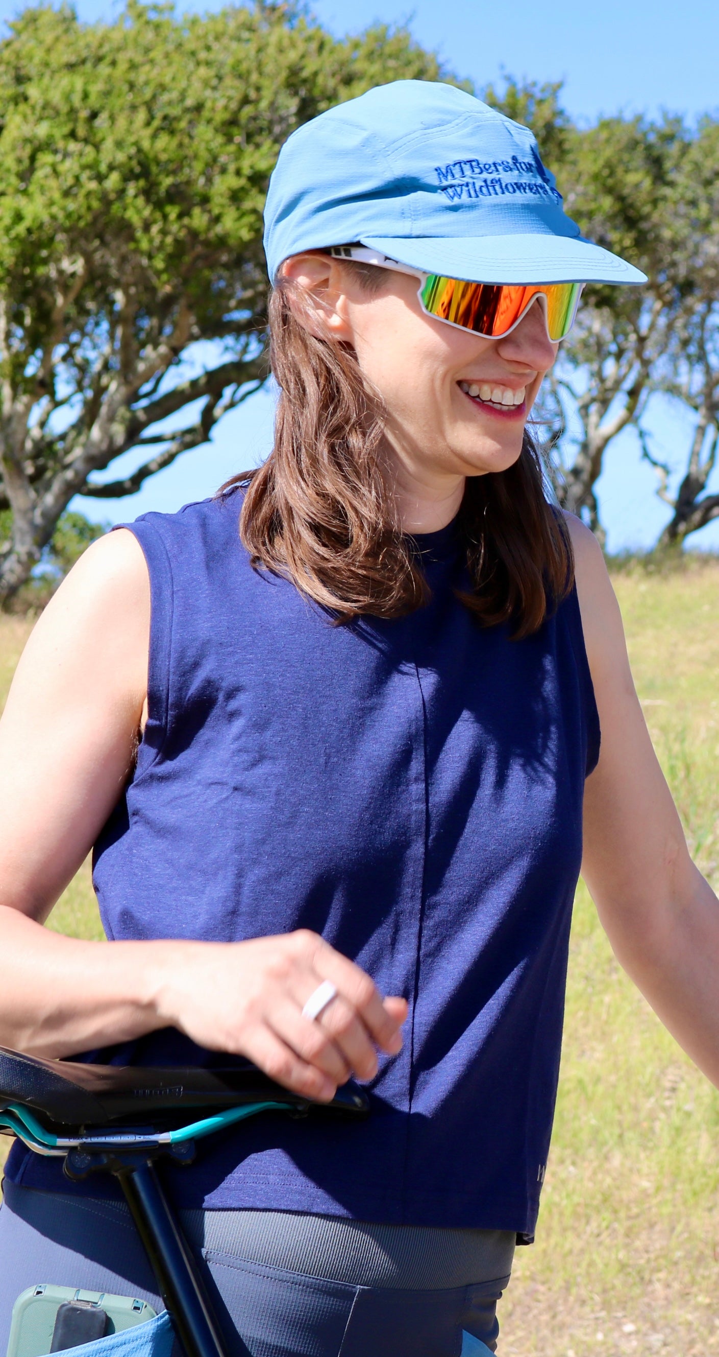 MTBers for Wildflowers Nylon 5-Panel Cap