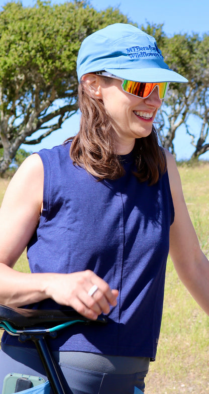 MTBers for Wildflowers Nylon 5-Panel Cap